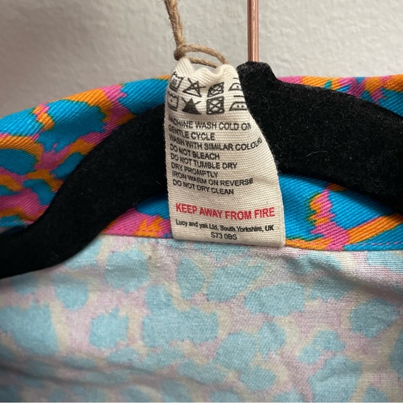 Lucy & Yak ragan jumpsuit Theo print size 0P NEW - Picture 11 of 11